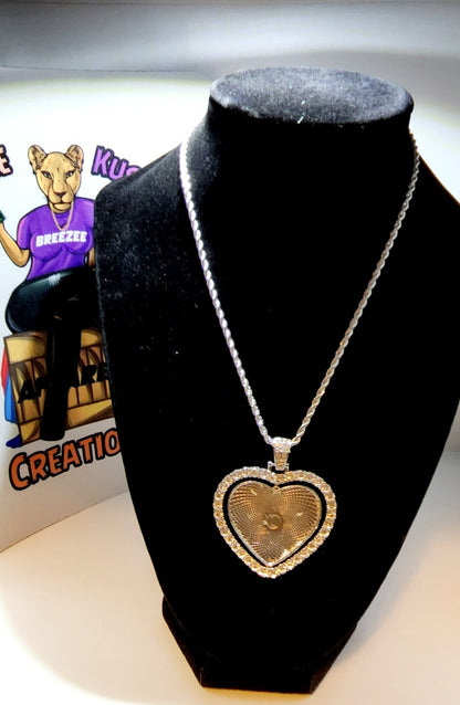 HIPHOP BLINGED OUT PENDANT NECKLACES