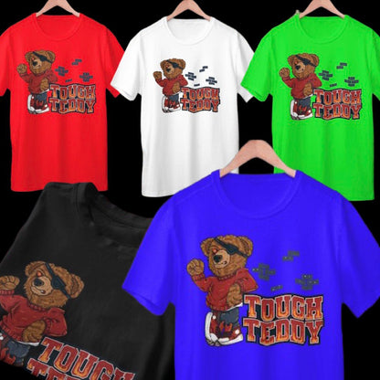 TOUGH TEDDY GRAPHIC TSHIRT (UNISEX)