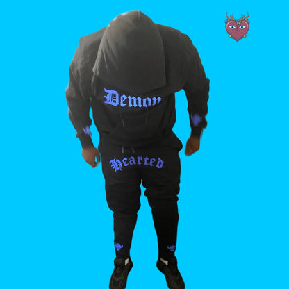 Demon Hearted Hooded SweatSuit