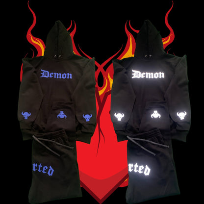 Demon Hearted Hooded SweatSuit