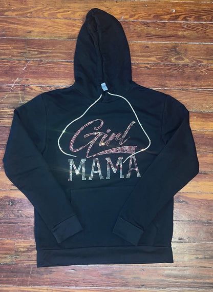 GIRL/BOY MAMA BLING HOODIE