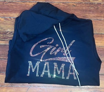 GIRL/BOY MAMA BLING HOODIE