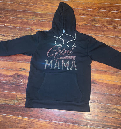 GIRL/BOY MAMA BLING HOODIE