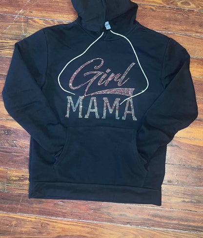 GIRL/BOY MAMA BLING HOODIE