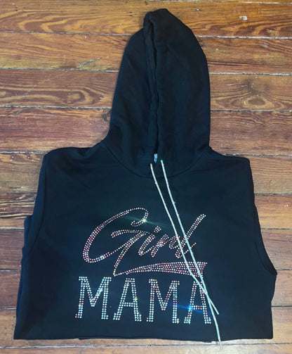 GIRL/BOY MAMA BLING HOODIE