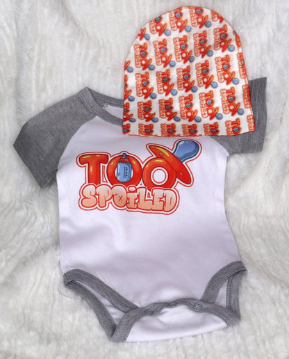 Too Spoiled Onesie