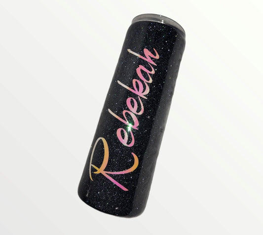 Custom Glitter Name Tumbler