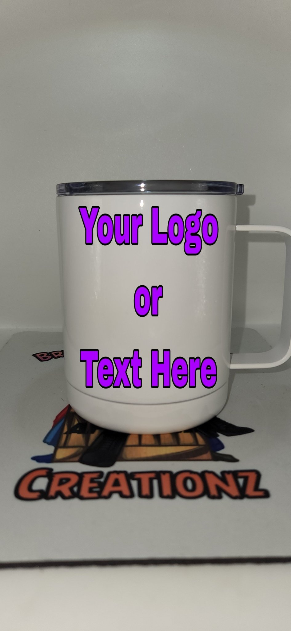 Blinged Coffee Mug/ personalized mugs With Lid