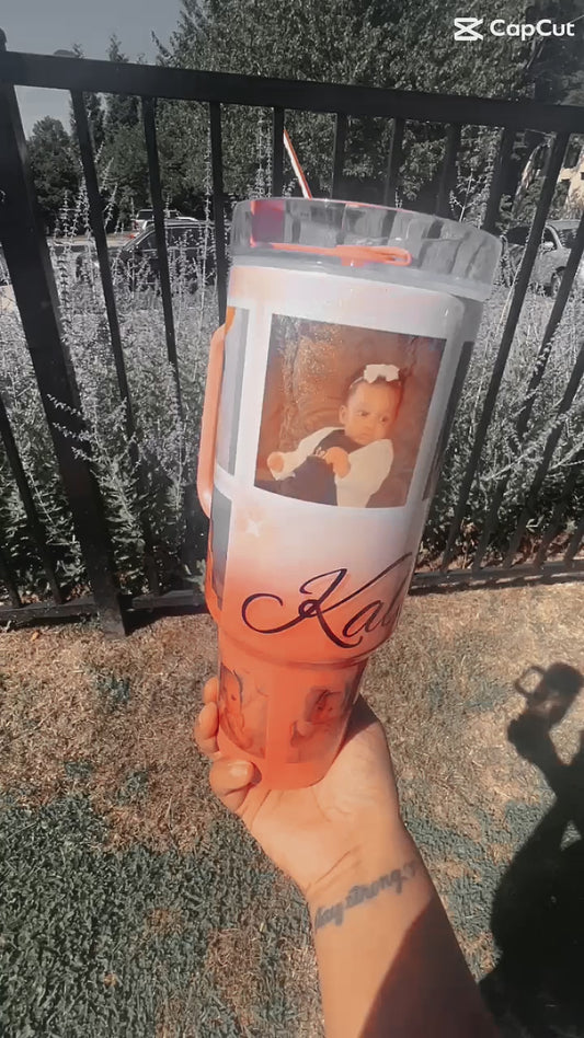 40 Oz Photo Tumbler